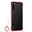 Handyhülle Hülle Crystal Hartschalen Tasche Schutzhülle S02 für Xiaomi Redmi Note 8 Rot