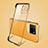 Handyhülle Hülle Crystal Rahmenlos Hartschalen Tasche Schutzhülle für Vivo iQOO Neo6 5G Gold