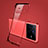 Handyhülle Hülle Crystal Rahmenlos Hartschalen Tasche Schutzhülle H01 für Vivo X80 5G Rot