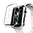 Handyhülle Hülle Crystal Tasche Schutzhülle für Apple iWatch 3 38mm Klar