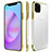 Handyhülle Hülle Crystal Tasche Schutzhülle H01 für Apple iPhone 11 Pro Gold