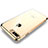 Handyhülle Hülle Crystal Tasche Schutzhülle H01 für Apple iPhone 7 Plus Gold