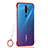 Handyhülle Hülle Crystal Tasche Schutzhülle H01 für Oppo A11X Rot