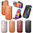 Handyhülle Hülle Flip Tasche Leder für Samsung Galaxy F13 4G