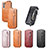 Handyhülle Hülle Flip Tasche Leder für Samsung Galaxy S24 Plus 5G