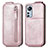 Handyhülle Hülle Flip Tasche Leder für Xiaomi Mi 12 5G Rosegold