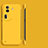 Handyhülle Hülle Hartschalen Kunststoff Rahmenlos Schutzhülle Tasche Matt für Oppo Reno11 Pro 5G Gelb
