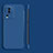 Handyhülle Hülle Hartschalen Kunststoff Rahmenlos Schutzhülle Tasche Matt für Vivo iQOO Neo7 5G Blau