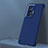 Handyhülle Hülle Hartschalen Kunststoff Rahmenlos Schutzhülle Tasche Matt für Vivo X70 5G Blau
