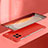 Handyhülle Hülle Hartschalen Kunststoff Rahmenlos Schutzhülle Tasche Matt P03 für Vivo X90 5G Rot