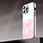 Handyhülle Hülle Hartschalen Kunststoff Schutzhülle Tasche Matt Farbverlauf AT1 für Apple iPhone 15 Pro Max Rosa