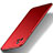 Handyhülle Hülle Hartschalen Kunststoff Schutzhülle Tasche Matt für Vivo Y31s 5G Rot