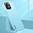 Handyhülle Hülle Hartschalen Kunststoff Schutzhülle Tasche Matt JL1 für Apple iPhone 14 Hellblau