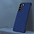 Handyhülle Hülle Hartschalen Kunststoff Schutzhülle Tasche Matt M04 für Samsung Galaxy S21 FE 5G Blau