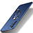 Handyhülle Hülle Hartschalen Kunststoff Schutzhülle Tasche Matt mit Magnetisch Fingerring Ständer A01 für Samsung Galaxy A13 4G