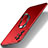 Handyhülle Hülle Hartschalen Kunststoff Schutzhülle Tasche Matt mit Magnetisch Fingerring Ständer A01 für Samsung Galaxy A13 4G Rot