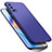 Handyhülle Hülle Hartschalen Kunststoff Schutzhülle Tasche Matt P02 für Oppo Reno4 Pro 5G Blau