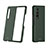 Handyhülle Hülle Hartschalen Kunststoff Schutzhülle Tasche Matt P03 für Samsung Galaxy Z Fold4 5G Grün