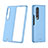 Handyhülle Hülle Hartschalen Kunststoff Schutzhülle Tasche Matt P03 für Samsung Galaxy Z Fold4 5G Hellblau