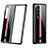 Handyhülle Hülle Hartschalen Kunststoff Schutzhülle Tasche Matt P07 für Samsung Galaxy Z Fold4 5G Schwarz