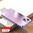 Handyhülle Hülle Hartschalen Kunststoff Schutzhülle Tasche Matt R01 für Apple iPhone 14 Plus Violett