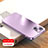 Handyhülle Hülle Hartschalen Kunststoff Schutzhülle Tasche Matt R01 für Apple iPhone 14 Violett