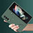 Handyhülle Hülle Hartschalen Kunststoff Schutzhülle Tasche Matt R09 für Samsung Galaxy Z Fold4 5G