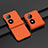 Handyhülle Hülle Hartschalen Kunststoff Schutzhülle Tasche Matt Vorder und Rückseite 360 Grad Ganzkörper BH1 für Huawei P60 Pocket Orange