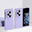 Handyhülle Hülle Hartschalen Kunststoff Schutzhülle Tasche Matt Vorder und Rückseite 360 Grad Ganzkörper BH1 für OnePlus Open 5G Violett