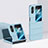 Handyhülle Hülle Hartschalen Kunststoff Schutzhülle Tasche Matt Vorder und Rückseite 360 Grad Ganzkörper BH1 für Oppo Find N2 Flip 5G