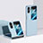 Handyhülle Hülle Hartschalen Kunststoff Schutzhülle Tasche Matt Vorder und Rückseite 360 Grad Ganzkörper BH2 für Oppo Find N2 Flip 5G