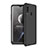 Handyhülle Hülle Hartschalen Kunststoff Schutzhülle Tasche Matt Vorder und Rückseite 360 Grad Ganzkörper für Samsung Galaxy A20s Schwarz