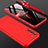 Handyhülle Hülle Hartschalen Kunststoff Schutzhülle Tasche Matt Vorder und Rückseite 360 Grad Ganzkörper für Samsung Galaxy S23 Plus 5G Rot