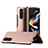 Handyhülle Hülle Hartschalen Kunststoff Schutzhülle Tasche Matt Vorder und Rückseite 360 Grad Ganzkörper Q03H für Samsung Galaxy Z Fold5 5G Rosegold