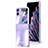 Handyhülle Hülle Hartschalen Kunststoff Schutzhülle Tasche Matt Vorder und Rückseite 360 Grad Ganzkörper ZL2 für Oppo Find N2 Flip 5G Violett