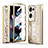 Handyhülle Hülle Hartschalen Kunststoff Schutzhülle Tasche Matt Vorder und Rückseite 360 Grad Ganzkörper ZL3 für Oppo Find N2 5G Gold