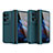 Handyhülle Hülle Hartschalen Kunststoff Schutzhülle Tasche Matt Vorder und Rückseite 360 Grad Ganzkörper ZL4 für Oppo Find N2 5G