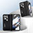 Handyhülle Hülle Hartschalen Kunststoff Schutzhülle Tasche Matt Vorder und Rückseite 360 Grad Ganzkörper ZL6 für Oppo Find N2 5G