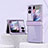 Handyhülle Hülle Hartschalen Kunststoff Schutzhülle Tasche Matt Vorder und Rückseite 360 Grad Ganzkörper ZL7 für Oppo Find N2 Flip 5G