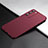 Handyhülle Hülle Hartschalen Kunststoff Schutzhülle Tasche Matt YK1 für Oppo A55 5G Rot