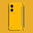 Handyhülle Hülle Hartschalen Kunststoff Schutzhülle Tasche Matt YK2 für Oppo A97 5G Gelb