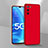 Handyhülle Hülle Hartschalen Kunststoff Schutzhülle Tasche Matt YK3 für Oppo A53s 5G Rot