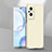 Handyhülle Hülle Hartschalen Kunststoff Schutzhülle Tasche Matt YK3 für Oppo A96 5G Weiß