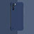 Handyhülle Hülle Hartschalen Kunststoff Schutzhülle Tasche Matt YK4 für Oppo Reno6 Pro 5G India Blau