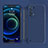 Handyhülle Hülle Hartschalen Kunststoff Schutzhülle Tasche Matt YK4 für Oppo Reno6 Pro+ Plus 5G Blau