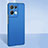 Handyhülle Hülle Hartschalen Kunststoff Schutzhülle Tasche Matt YK8 für Oppo Reno8 Pro+ Plus 5G Blau