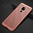 Handyhülle Hülle Kunststoff Hartschalen Schutzhülle Punkte Loch Tasche W01 für Huawei Mate 20 X 5G Rosegold