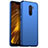 Handyhülle Hülle Kunststoff Schutzhülle Matt M02 für Xiaomi Pocophone F1 Blau