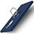Handyhülle Hülle Kunststoff Schutzhülle Matt mit Fingerring Ständer für Huawei Mate 9 Lite Blau