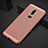 Handyhülle Hülle Kunststoff Schutzhülle Punkte Loch Tasche für OnePlus 6T Rosegold